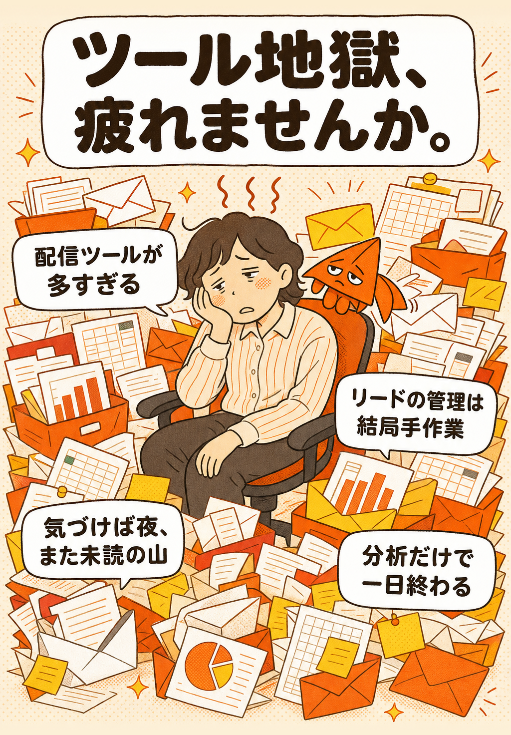 共感: ツール地獄、疲れませんか。